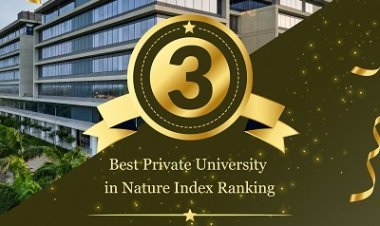 SRM University-AP Ranked India's Third Best Private University in Nature Index Ranking