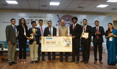 Jagran Lakecity University Hosts the Seventh International Moot Court Competition, the Second in Collaboration with AUAP