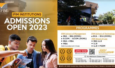 IFIM Announces Commencement of Admissions for UG and PG Programs for Academic Year 2023