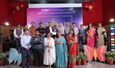 Faculty of Mass Communication and Media Technology, SGT University wins Best Media Institution Award 2023