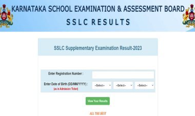 Karnataka SSLC 2023 Supplementary Revaluation and Retotaling Results Announced