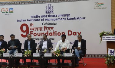 IIM Sambalpur Receives $2 Million Funding for Incubation  Center on Ninth Foundation Day