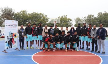All India Inter University Basketball Tournament Tip-Off at Manipal University Jaipur with 16 Teams Competing Across Four Zones