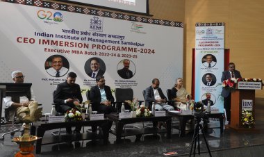 IIM Sambalpur's CEO Immersion Programme Ignites Excellence in Executive MBA Cohorts