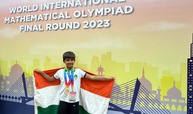 JAIPUR'S ARMAAN AGARWAL TRIUMPHS WITH GOLD AT INTERNATIONAL MATH OLYMPIAD
