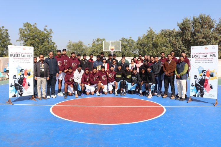 All India University- Inter Zonal Basketball (Men) Championship: Teams locked horns in the QF
