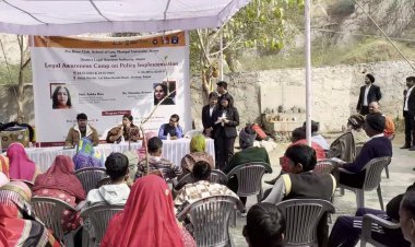 AWARENESS CAMP ON POLICY IMPLEMENTATION BY PRO BONO CLUB OF MANIPAL UNIVERSITY, JAIPUR
