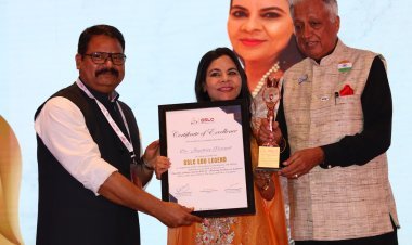 DR JAYSHREE PERIWAL HONOURED FOR HER EXEMPLARY CONTRIBUTION IN THE FIELD OF EDUCATION