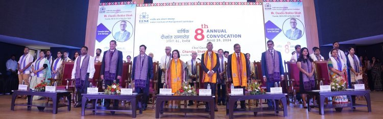 IIM SAMBALPUR’S 8TH ANNUAL CONVOCATION WITNESSES CONFERRING DEGREES TO 236 GRADUATING COHORTS