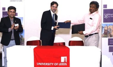 IIT Kharagpur and University of Leeds Sign MoU for  Joint Supervision of PhD Programs