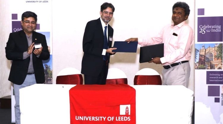 IIT Kharagpur and University of Leeds Sign MoU for Joint Supervision of PhD Programs