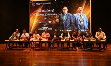 Manipal University Jaipur (MUJ) welcomes new VC Prof. N N Sharma and bids farewell to Dr. G K Prabhu