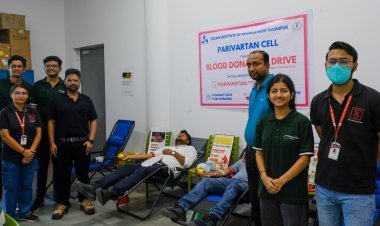 IIM Kashipur's Parivartan Hosts Successful Blood Donation Drive