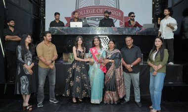 Lakshya Sharma and Akash Crowned Miss and Mr. Fresher at Ellen's Annual Bash