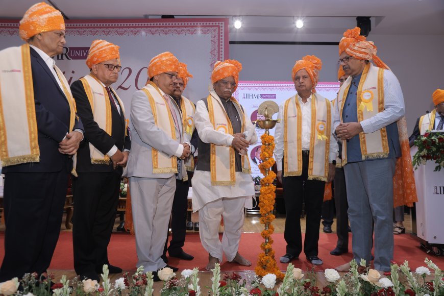 IIHMR University’s Annual Convocation 2025 Felicitates 423 Graduates, Highlights Global Recognition and Academic Excellence