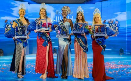 Evaline Salleh Wins Miss Ocean World 2025 in Jaipur