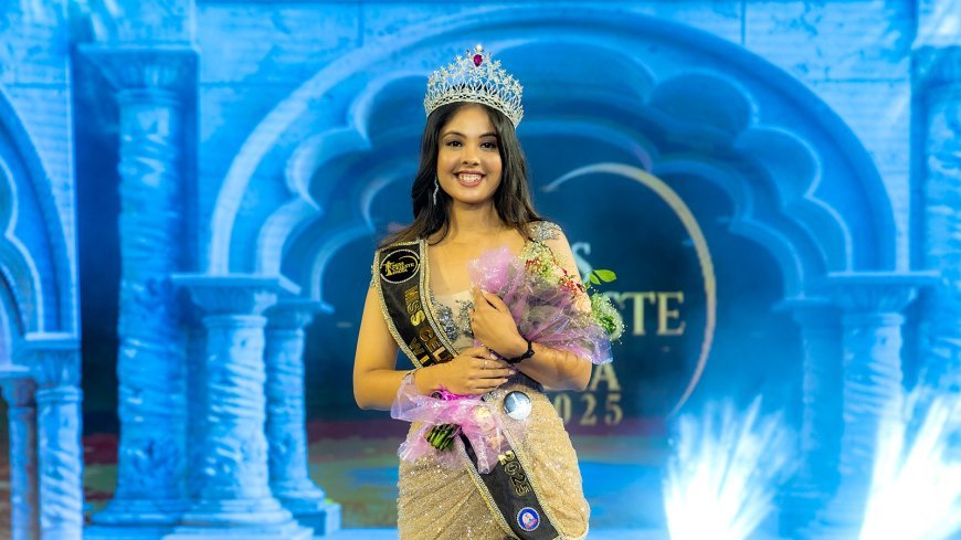 Aditi Sharma Crowned Miss Celeste India 2025 in Jaipur