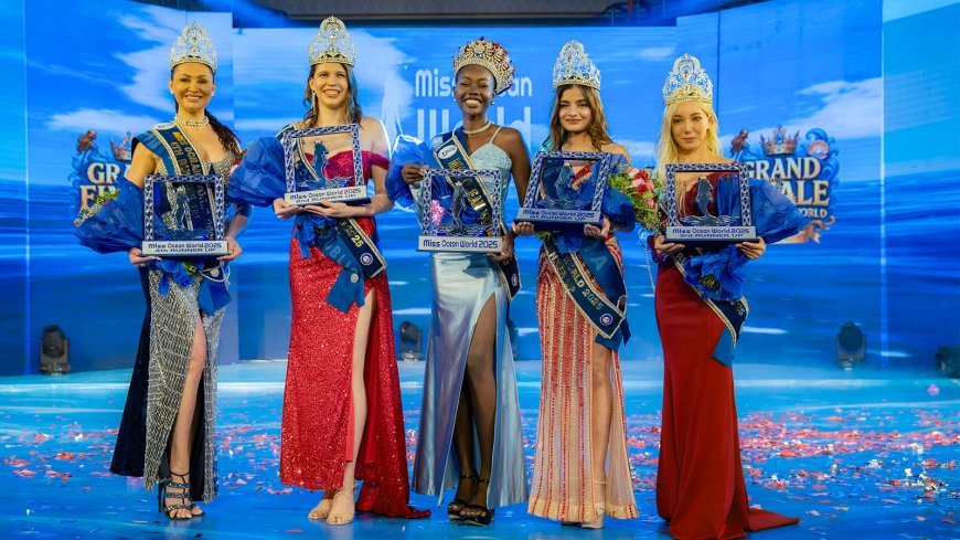 Evelyn Saleh Wins Miss Ocean World 2025 in Jaipur