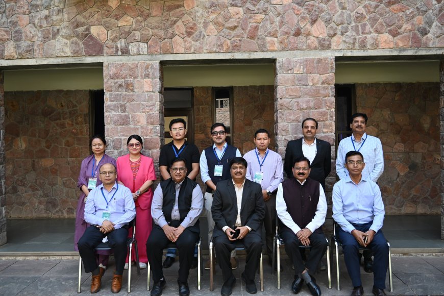 IIHMR University Hosts Professionals from Manipur for Week-Long MDP on Hospital Planning and Design 